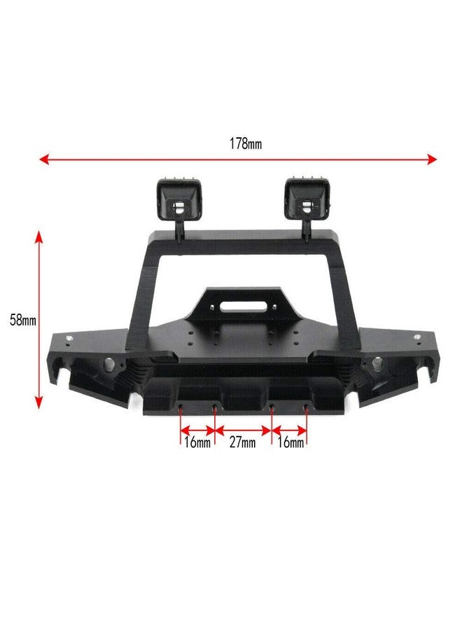Benedict Harry مجموعة مصدات أمامية معدنية من بينيديكت هاري لسيارة الزحف TRX-4 Axial SCX10 II 90046 RC - Image 3